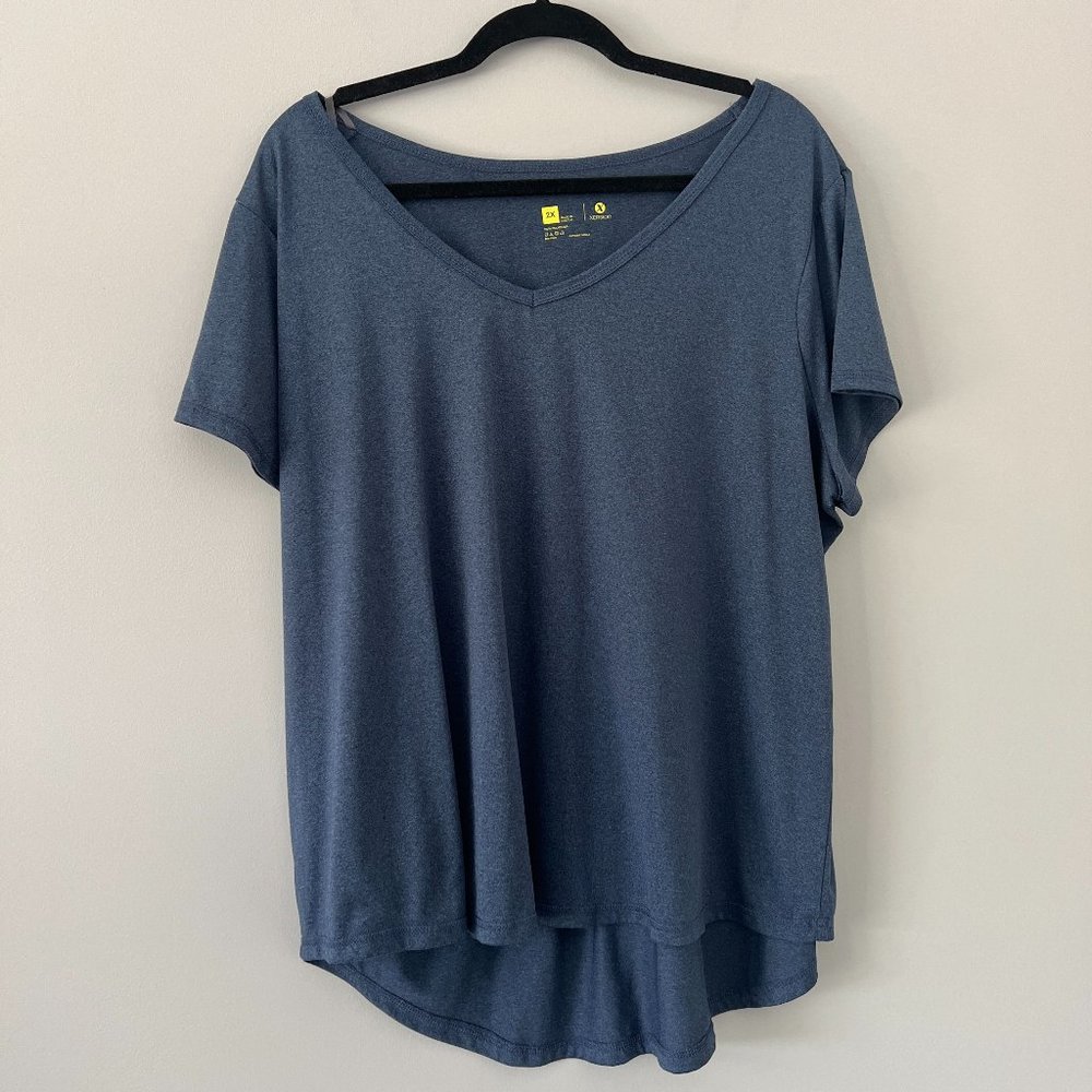 Xersion Blue Workout Tee